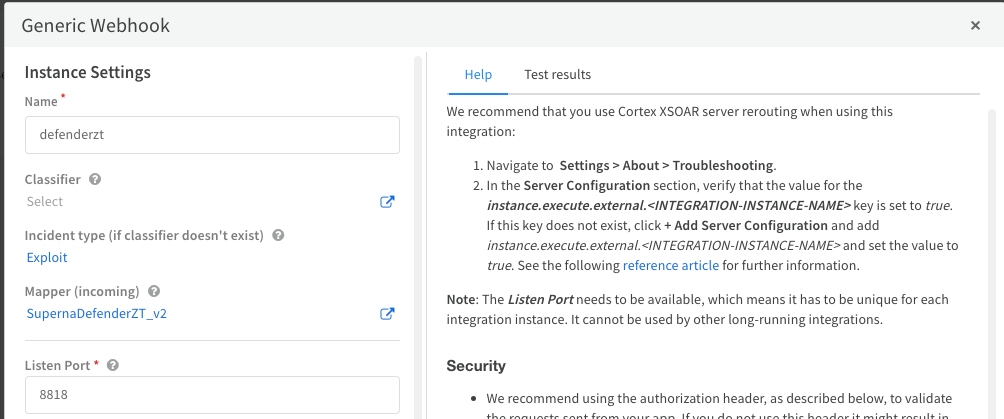 Palo Alto Networks Cortex Xsoar Zero Trust Alarm Integration