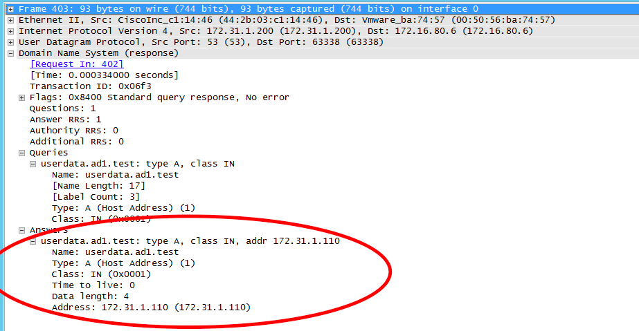 rcode nxdomain